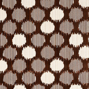 Schumacher Fabric Cirque Velvet Brown 73923