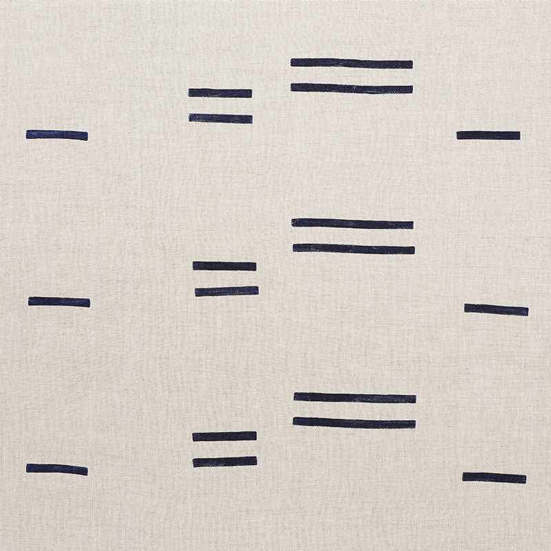 Oaxaca Navy 74000 by Schumacher Designer Fabric CAROLINE Z HURLEY See Sample UNITED STATES OF AMERICA MEDIUM DUTY </p><p>Repeat: Horizontal: 18" (45CM) and Vertical: 18" (45CM) 54" (137CM) - Swanky Fabrics -
