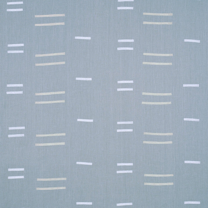 Oaxaca Steel 74001 by Schumacher Fabric Schumacher Fabric Oaxaca Steel 74001Fabric LINEN 100% UNITED STATES OF AMERICA </p><p>Repeat: H: HORZ. 18" (45Cm) , V: VERT. 18" (45Cm) 54 - Fabric Carolina -