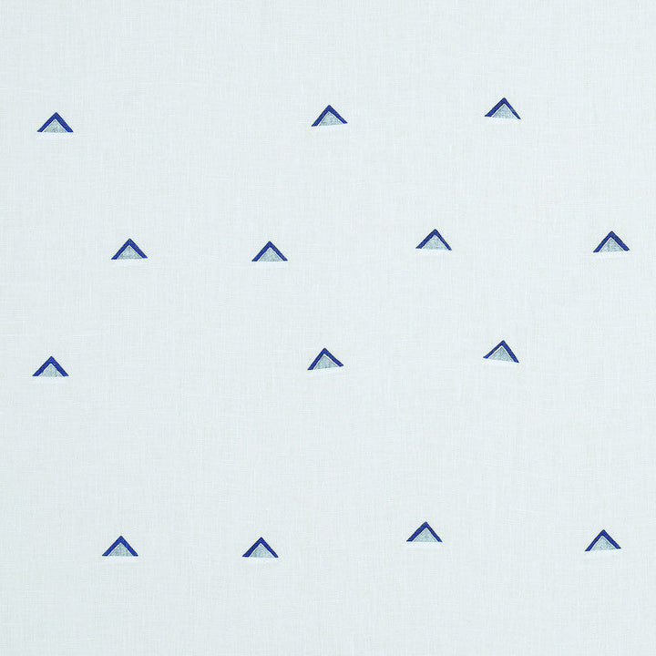 Overlapping Triangles Navy & White 74021 by Schumacher Fabric Schumacher Fabric Overlapping Triangles Navy & White 74021Fabric LINEN 100% UNITED STATES OF AMERICA </p><p>Repeat: H: HORZ. 18" (45Cm) , V: VERT. 18" (45Cm) 54 - Fabric Carolina -