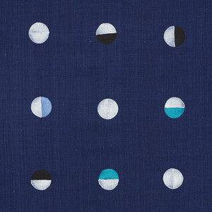 Schumacher Fabric Joshua Tree Indigo Moons 74050