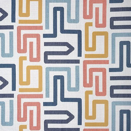 145994-0002 Labyrinth Fiesta by Sunbrella Designer Fabric Fusion Collection 100% Sunbrella Materials USA 5-Year 54 inches (137.16 cm) - Swanky Fabrics -