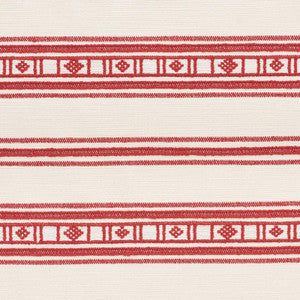 Schumacher Fabric Buena Vista Red 74480