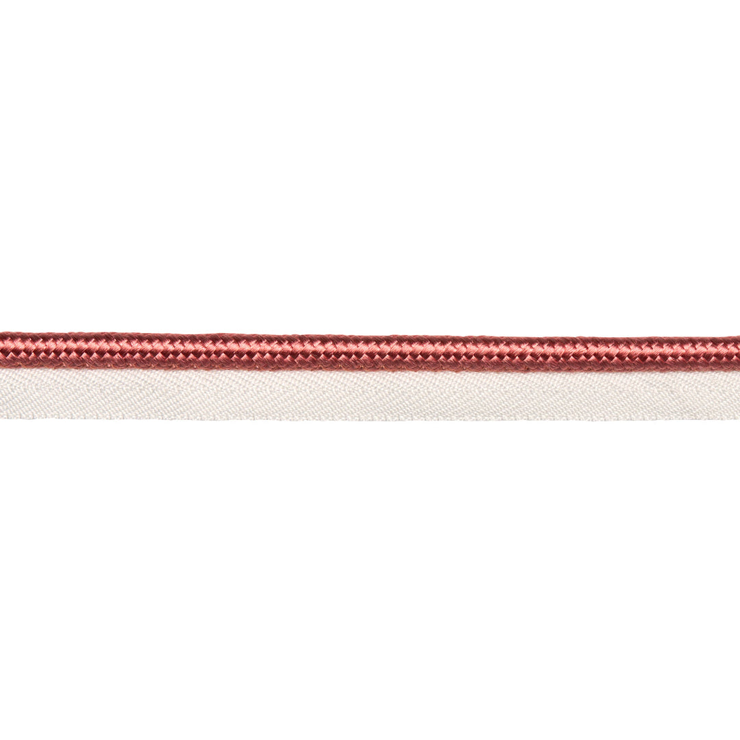 Schumacher Trim Gustave Silk Lip Cord Wide - Coral