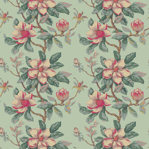 Bassett Mcnab Fabric 7460-15 Magnolia Grandiflora