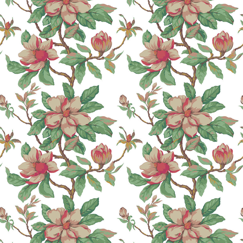 7460-3 Magnolia Grandiflora by Bassett Mcnab Designer Fabric BASSETT MCNAB PRINTS 65%LIN 26%COT 9%NYL UK PERFORMANCE RATED FABRIC FLAME RETARDANT-U.F.A.C. CLASS 1 FLAME RETARDANT-N.F.P.A. 260A CLASS 1 CATB 117-2013 WYZENBEEK 50 000 DOUBLE RUB WEAR TEST (HEAVY DUTY) Horizontal: 27.000 and Vertical: 25.250 54 in - Swanky Fabrics -