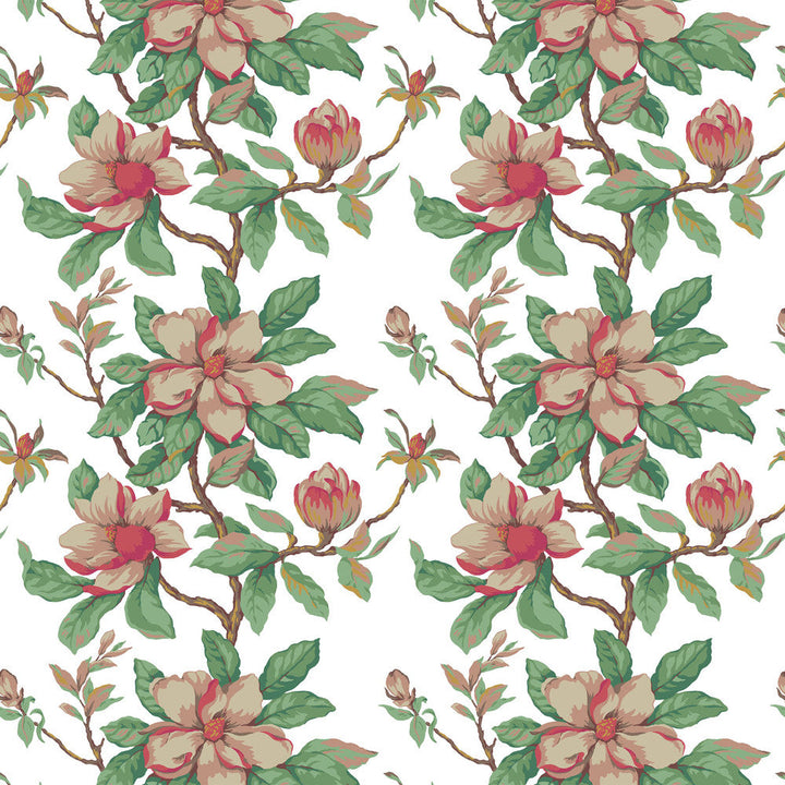 7460-3 Magnolia Grandiflora by Bassett Mcnab Designer Fabric BASSETT MCNAB PRINTS 65%LIN 26%COT 9%NYL UK PERFORMANCE RATED FABRIC FLAME RETARDANT-U.F.A.C. CLASS 1 FLAME RETARDANT-N.F.P.A. 260A CLASS 1 CATB 117-2013 WYZENBEEK 50 000 DOUBLE RUB WEAR TEST (HEAVY DUTY) Horizontal: 27.000 and Vertical: 25.250 54 in - Swanky Fabrics -