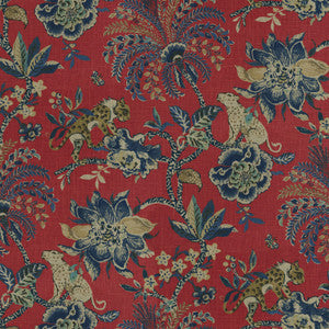 Williamsburg Fabric Braganza Poppy 750680
