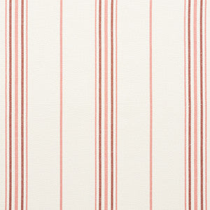 Schumacher Fabric Scarset Stripe Rosewood 75262