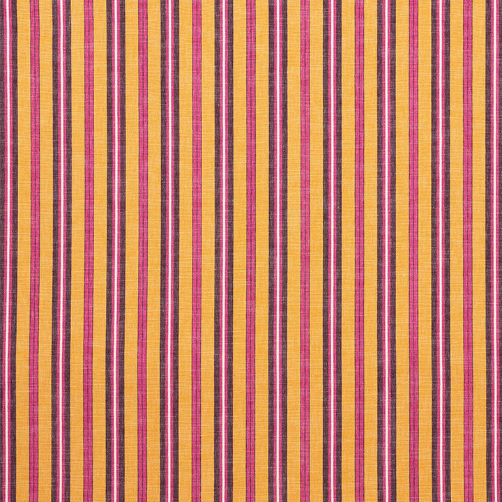 Lewis Stripe Gold 75502 by Schumacher Designer Fabric NEW TRADITIONAL COTTON 67% VISCOSE 19% ITALY MARTINDALE 33,000 </p><p>Repeat: Horizontal: 3 3/4" (10CM) and Vertical: 59.75 - Swanky Fabrics -