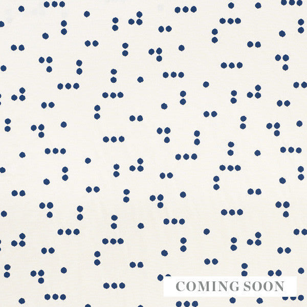 Great Rock Embroidery Navy 75630 by Schumacher Designer Fabric Caroline-Z-Hurley 50% Linen, 38% Cotton, 12% Polyester Martindale 50,000 Horizontal: 25.5 and Vertical: 15.25 50 - Swanky Fabrics -