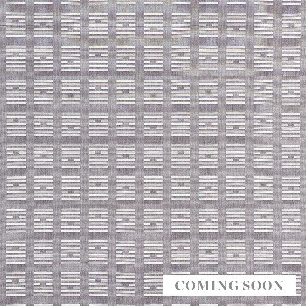 Tiasquam Weave Grey 75661 by Schumacher Designer Fabric Caroline-Z-Hurley 100% Cotton Martindale 14,000 Horizontal: 8.75 and Vertical: 3.5 55.75 - Swanky Fabrics -