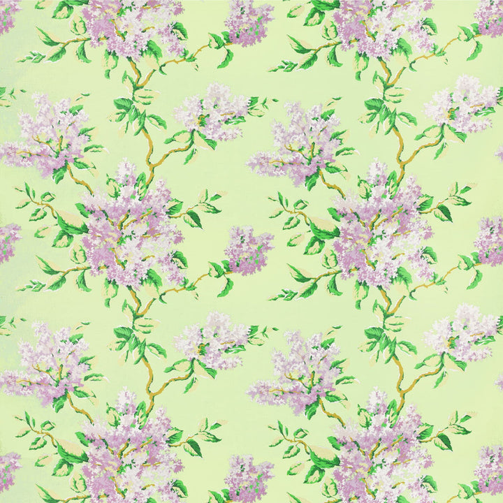 7583-15 Lilacs by Bassett Mcnab Designer Fabric BASSETT MCNAB PRINTS 100%COT ENGLAND Horizontal: 27 and Vertical: 25.25 54 in - Swanky Fabrics -