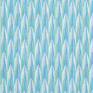Schumacher Fabric Verdant Aqua & Leaf 75910