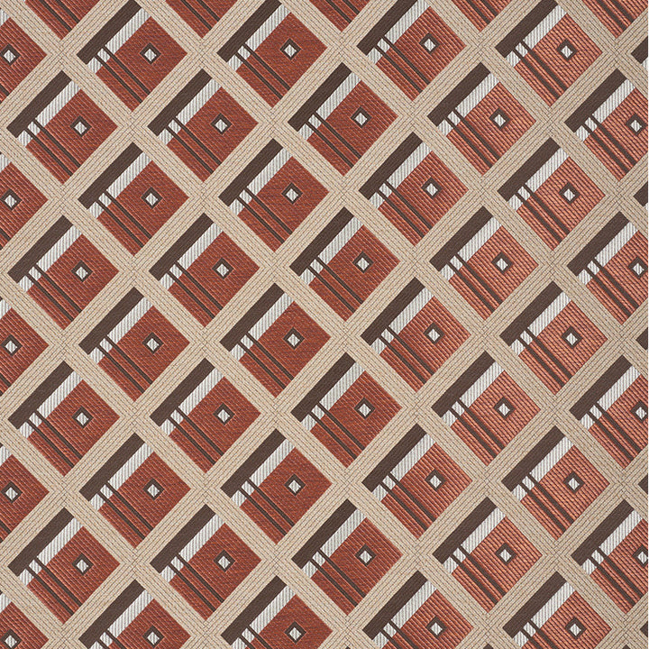 Legrad Argyle Cognac 76010 by Schumacher Designer Fabric CLUB CAVALIER See Sample ITALY - </p><p>Repeat: Horizontal: 3 3/4" (10CM) and Vertical: 3 3/4" (10CM) 56 1/2" (144CM) - Swanky Fabrics -