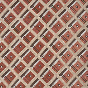Schumacher Fabric Legrad Argyle Cognac 76010