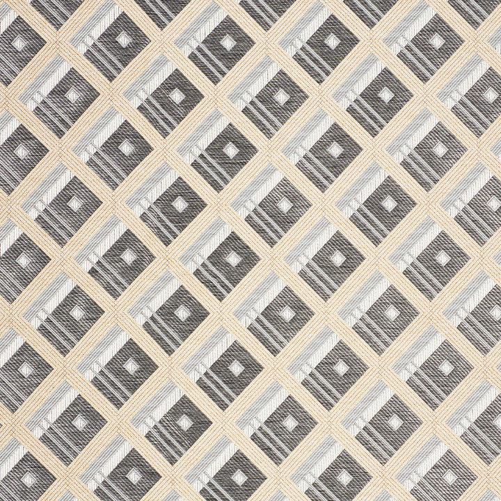 Legrad Argyle Charcoal 76011 by Schumacher Designer Fabric CLUB CAVALIER See Sample ITALY - </p><p>Repeat: Horizontal: 3 3/4" (10CM) and Vertical: 3 3/4" (10CM) 56 1/2" (144CM) - Swanky Fabrics -