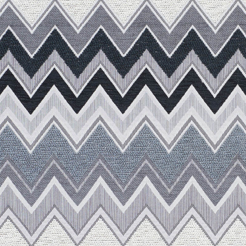 Zenyatta Mondatta Ii Charcoal 76302 by Schumacher Designer Fabric ZENYATTA MONDATTA II See Sample ITALY - </p><p>Repeat: Horizontal: 2 5/8" (7CM) and Vertical: 14" (36CM) 53 1/2" (136CM) - Swanky Fabrics -