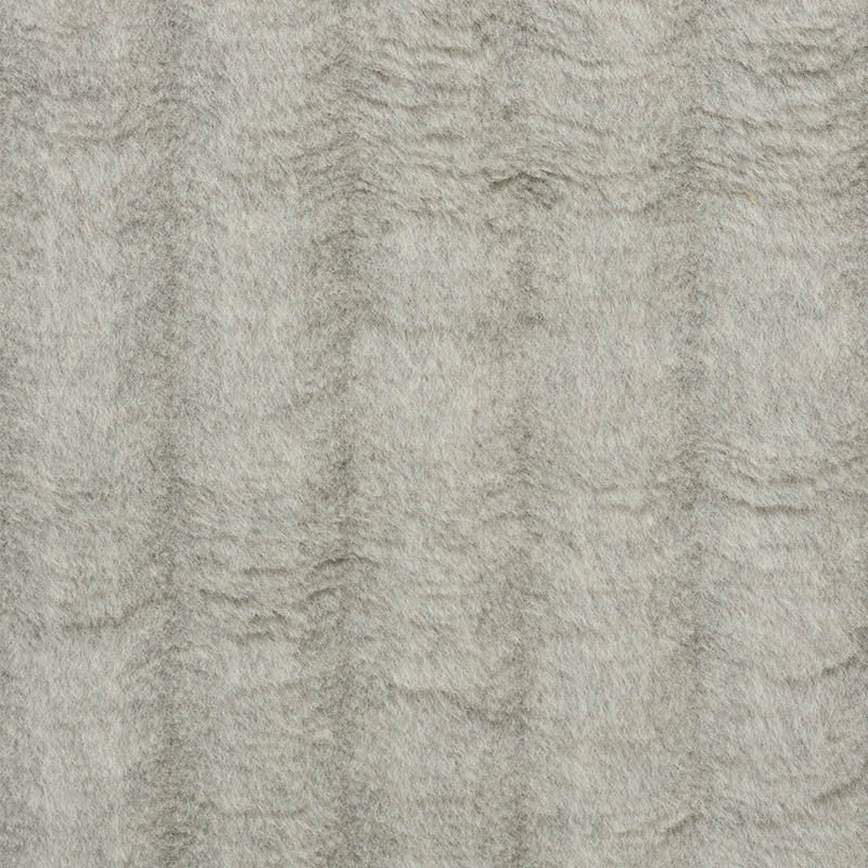 Tundra Light Grey 76461 by Schumacher Designer Fabric Textures-Ii 42% Alpaca, 19% Wool, 19% Linen, 10% Cotton Martindale 100,000 Horizontal: - and Vertical: - 55 - Swanky Fabrics -
