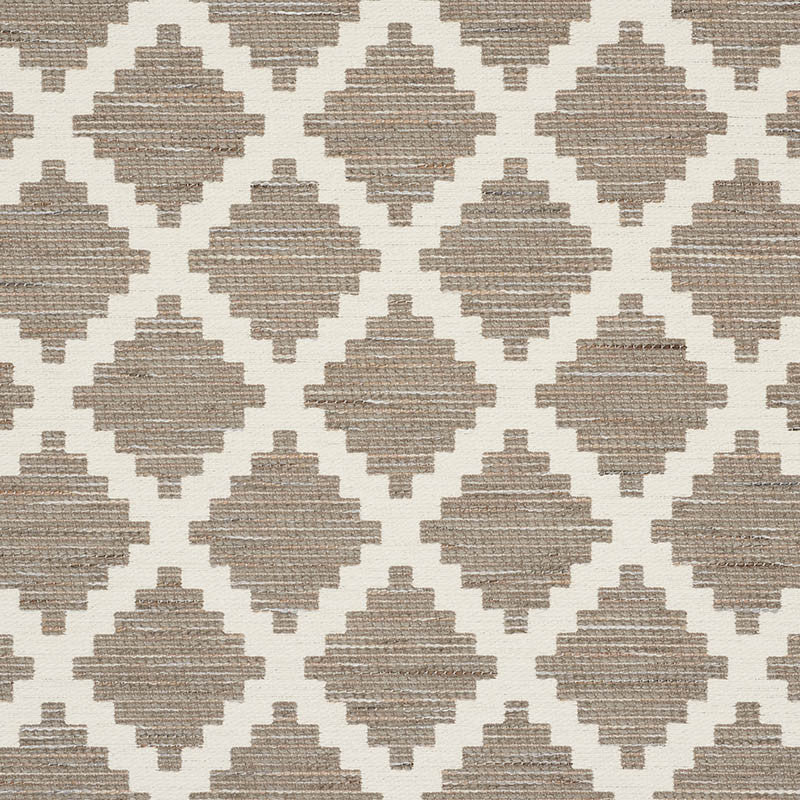Tibur Neutral 76541 by Schumacher Designer Fabric WORLD VIEW See Sample ITALY - </p><p>Repeat: Horizontal: 5" (13CM) and Vertical: 5 3/4" (15CM) 59 1/8" (150CM) - Swanky Fabrics -