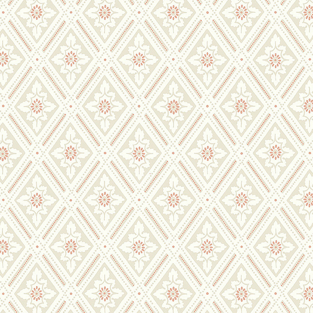 Schumacher Wallcovering Ester - Natural