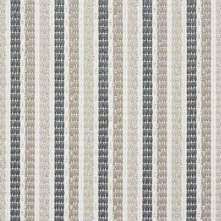 Barbary Stripe Natural 76640 by Schumacher Designer Fabric INDOOR/OUTDOOR LINEN See Sample FRANCE MEDIUM </p><p>Repeat: Horizontal: 3 1/2" (9CM) and Vertical: 2 7/8" (7CM) 55" (140CM) - Swanky Fabrics -