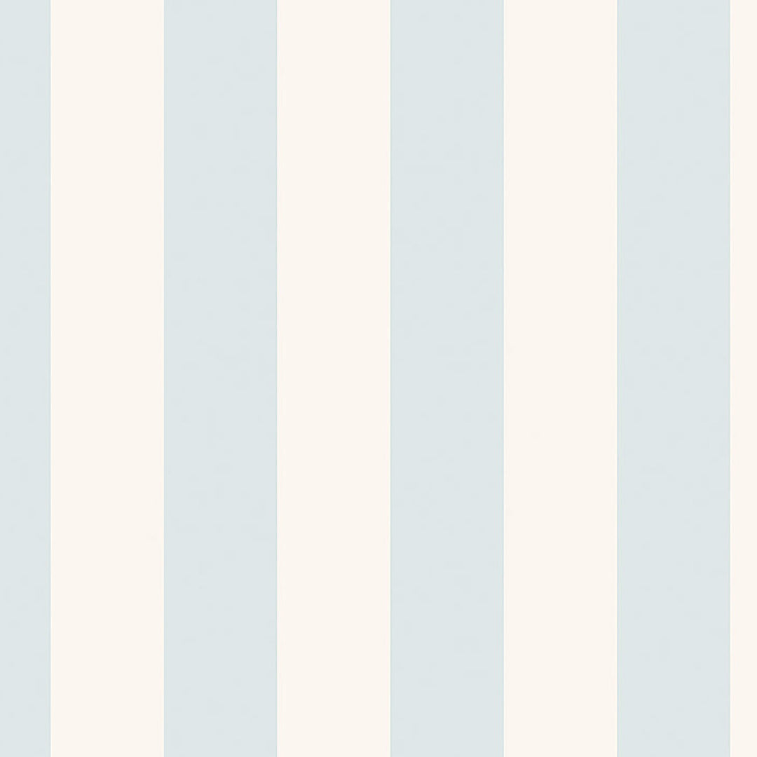 Schumacher Wallcovering Falsterbo Stripe - Sky