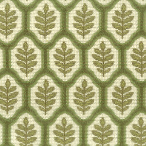 Bassett Mcnab Fabric 7685-15 Grospoint Leaf