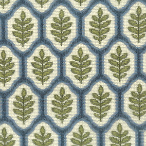 Bassett Mcnab Fabric 7685-4 Grospoint Leaf