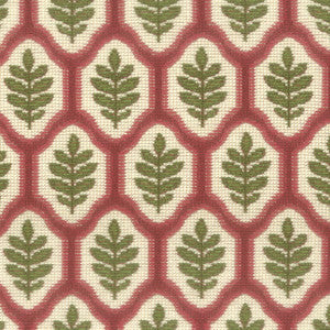 Bassett Mcnab Fabric 7685-5 Grospoint Leaf