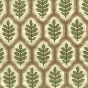 Bassett Mcnab Fabric 7685-7 Grospoint Leaf
