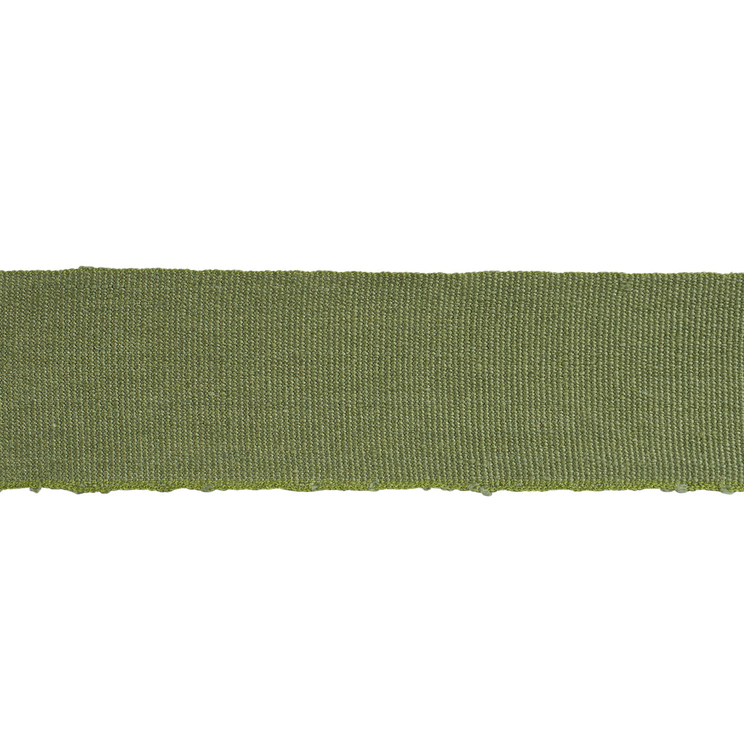 Schumacher Trim Mathias Linen Tape Wide - Olive