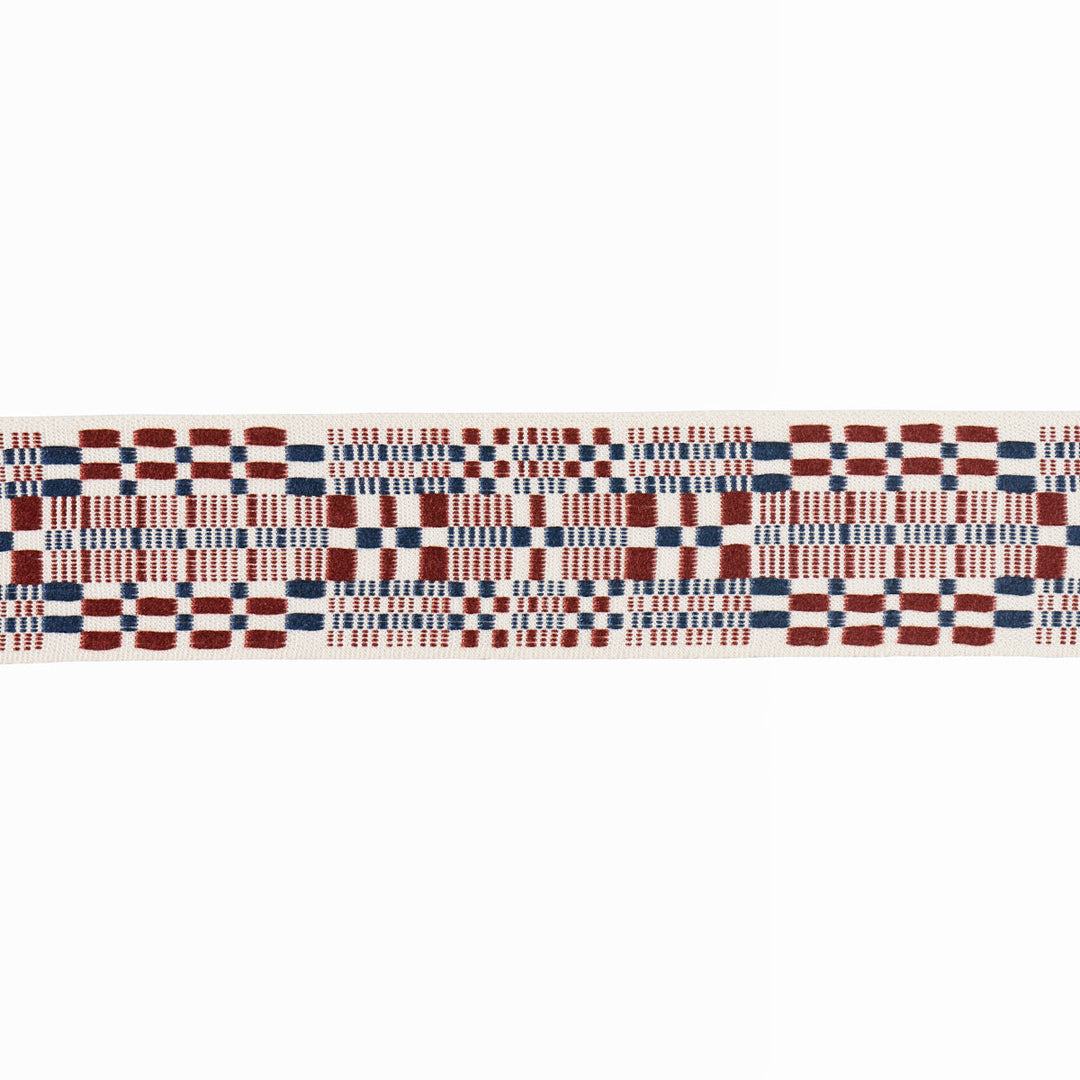 Schumacher Trim Brimfield Tape - Americana