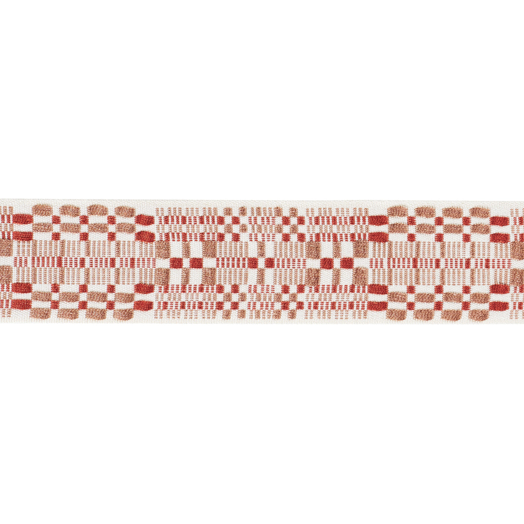 Schumacher Trim Brimfield Tape - Terracotta