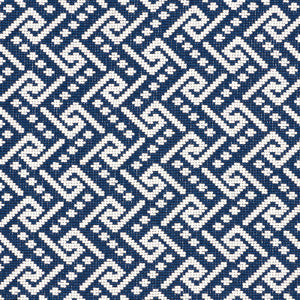 Schumacher Fabric Ionic Weave Pacific 77120