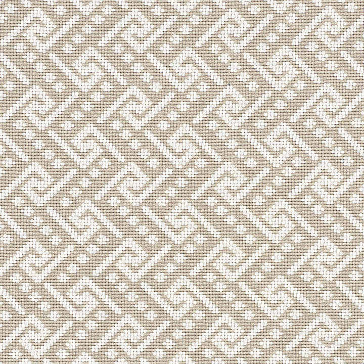 Ionic Weave Dune 77121 by Schumacher Designer Fabric TIMOTHY CORRIGAN RAYON 47% COTTON 40% UNITED STATES OF AMERICA 50,000 MARTINDALE </p><p>Repeat: Horizontal: 2 5/8" (7CM) and Vertical: 2 1/8" (5CM) 54.75 - Swanky Fabrics -