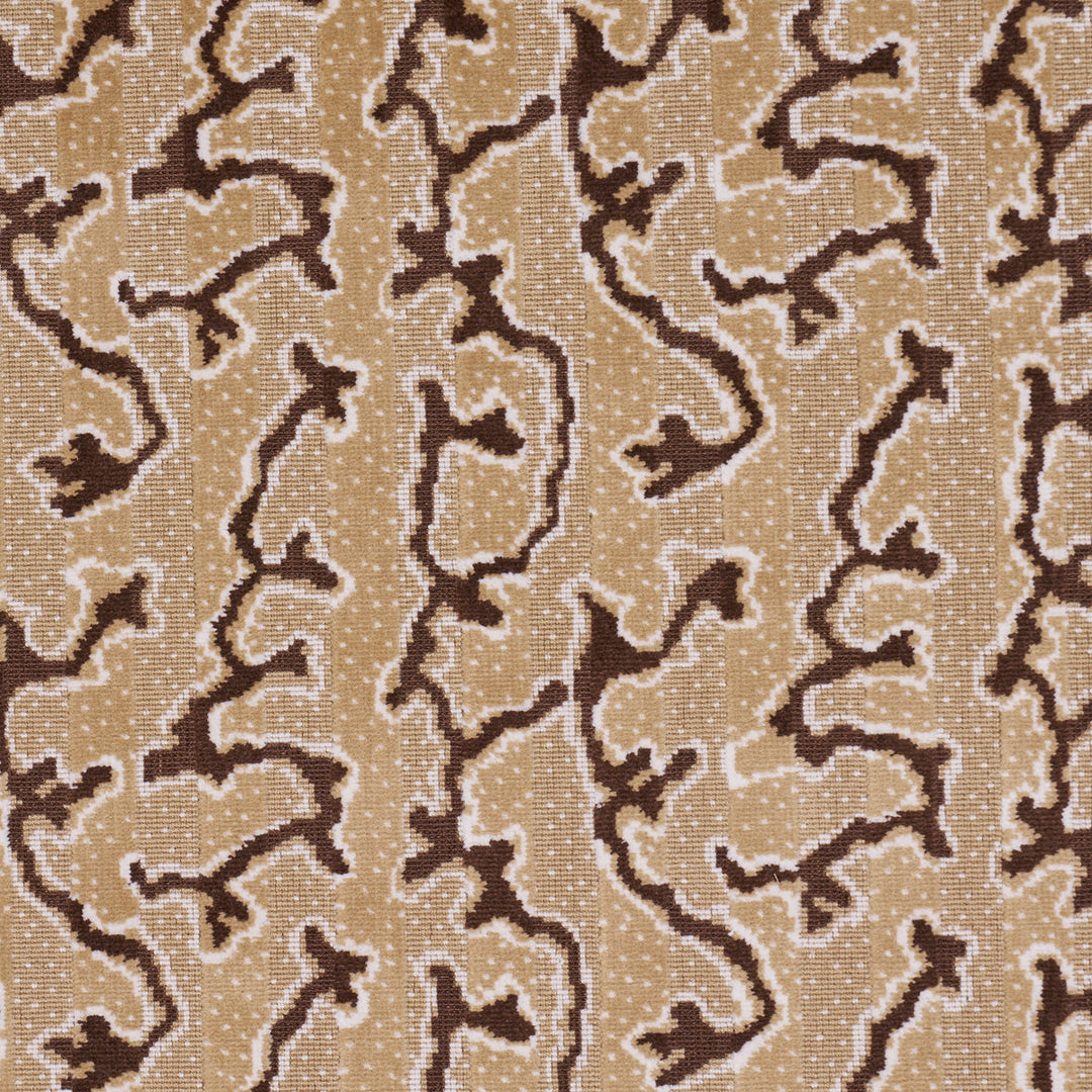 Schumacher Fabric Corail Velvet - Champignon