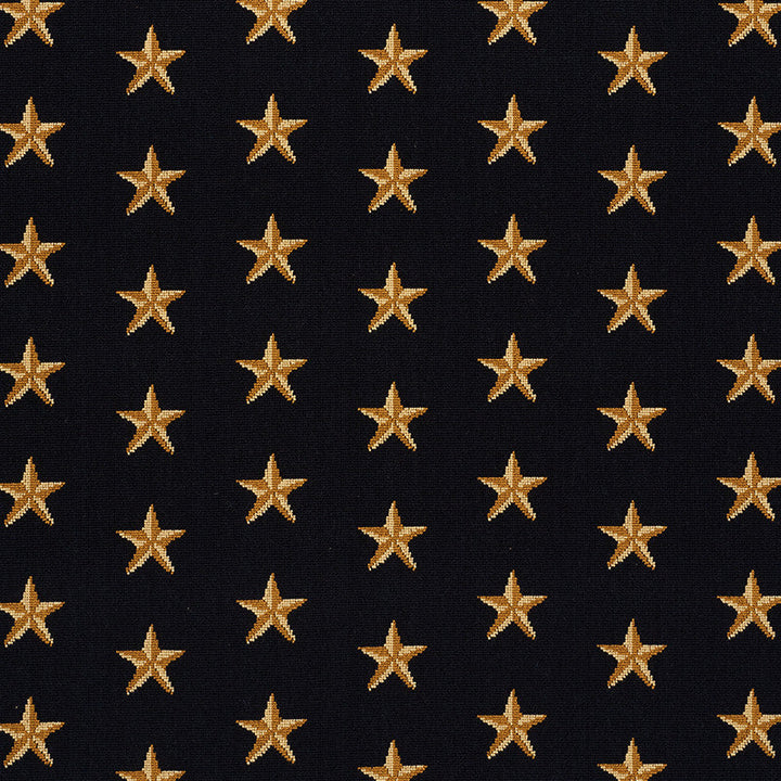 Star Epingle Black 77420 by Schumacher Fabric Schumacher Fabric Star Epingle Black 77420Fabric COTTON 91% BELGIUM </p><p>Repeat: H: HORZ. 6 3/4" (17CM) , V: VERT. 3 1/4" (8CM) 53.25 - Fabric Carolina -