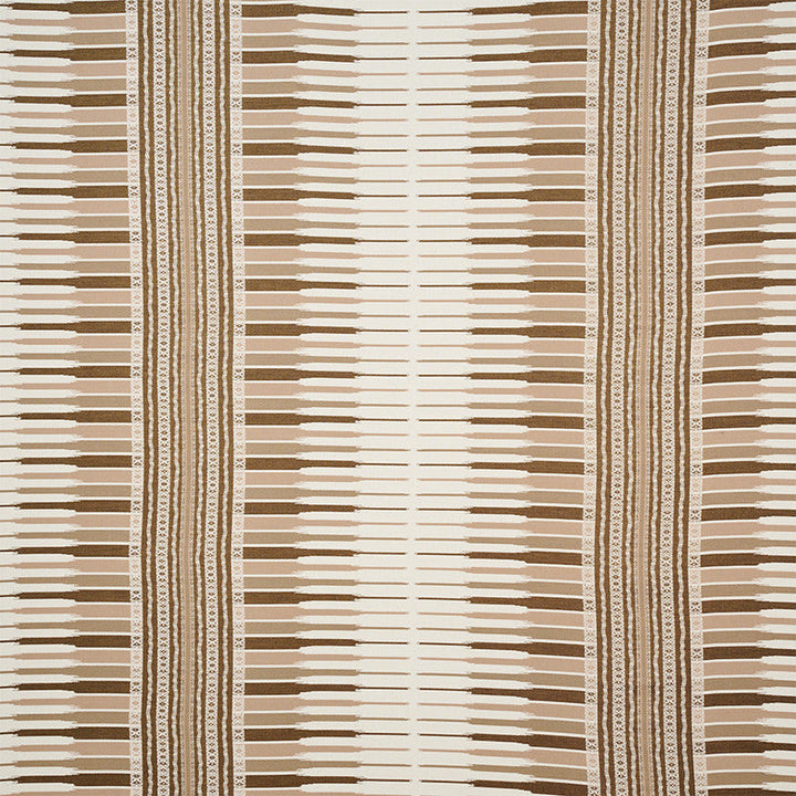 Atchison Neutral 77611 by Schumacher Fabric Schumacher Fabric Atchison Neutral 77611Fabric COTTON 92% INDIA </p><p>Repeat: H: HORZ. 27" (69CM) , V: VERT. 2 3/4" (7CM) 54 - Fabric Carolina -