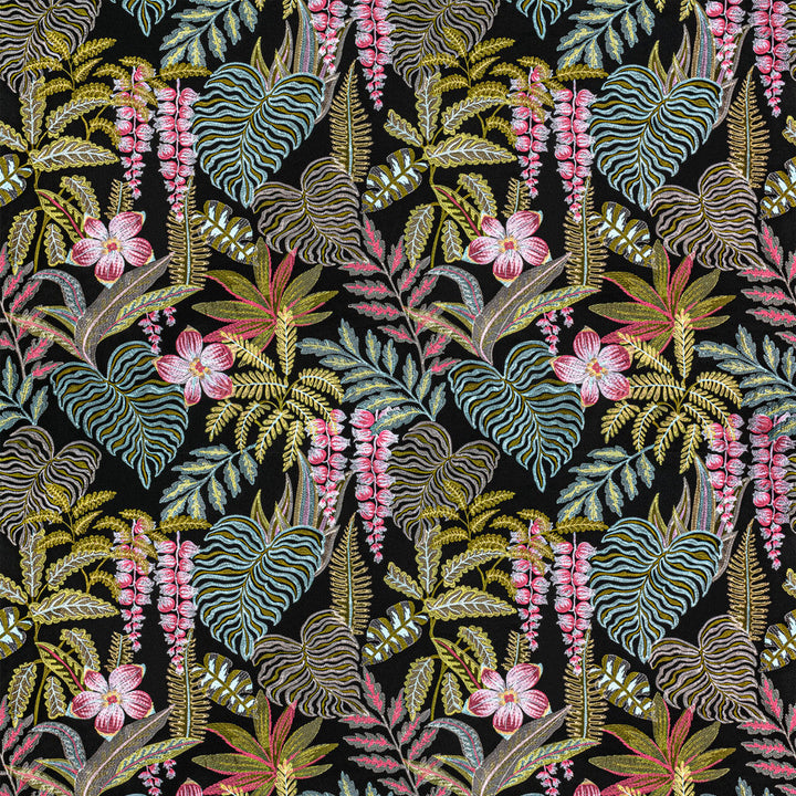 7806-10 Tropicale Black by Bassett Mcnab Fabric Bassett Mcnab Fabric 7806-10 Tropicale BlackFabric BASSETT MCNAB SIGNATURE INDIA </p><p>Repeat: H: 26.000, V: 30.000 52.75 in - Fabric Carolina -