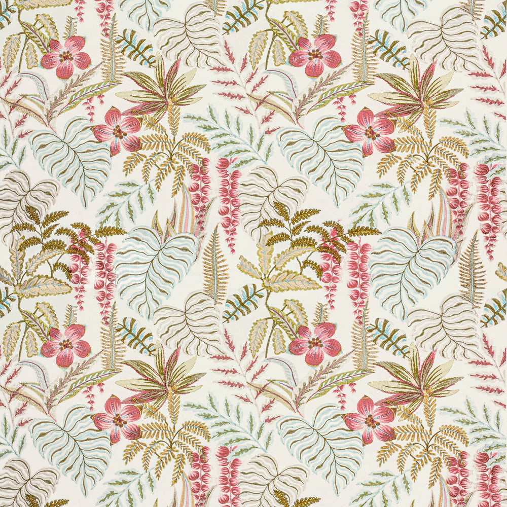7806-21 Tropicale Reef by Bassett Mcnab Designer Fabric BASSETT MCNAB SIGNATURE 100%COT %VEMB INDIA Horizontal: 26 and Vertical: 30 52.75 in - Swanky Fabrics -