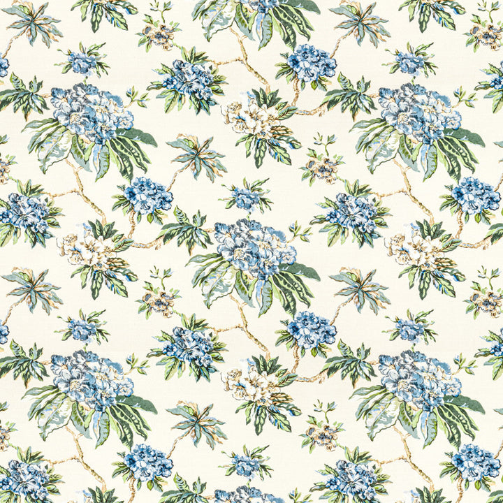 7811-2 Wilton Ocean by Bassett Mcnab Designer Fabric BASSETT MCNAB SIGNATURE 100%COT THAILAND Horizontal: 27.000 and Vertical: 22.000 54 in - Swanky Fabrics -