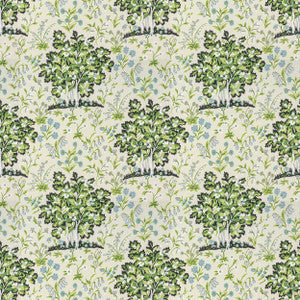 Bassett Mcnab Fabric 7813-7 Medieval Garden Windswept