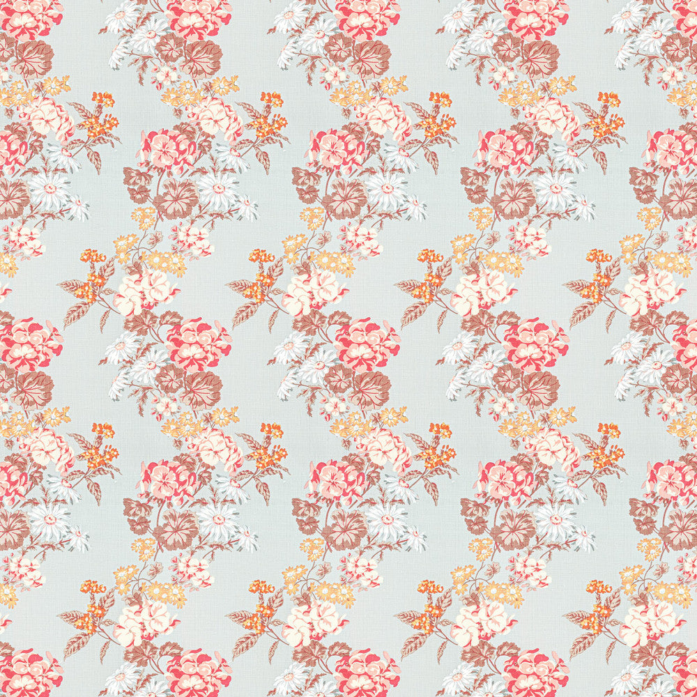 7815-17 Summer Garden Cloud by Bassett Mcnab Designer Fabric BASSETT MCNAB ORIGINS 100%LIN USA Horizontal: 26.500 and Vertical: 13.500 54 in - Swanky Fabrics -
