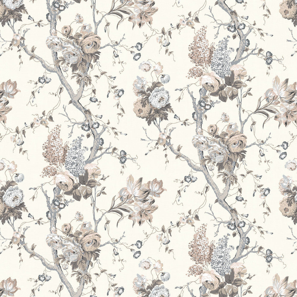 7816-11 Cassandra Sandune by Bassett Mcnab Designer Fabric BASSETT MCNAB ORIGINS 100%LIN THAILAND Horizontal: 26.375 and Vertical: 34.250 52.75 in - Swanky Fabrics -