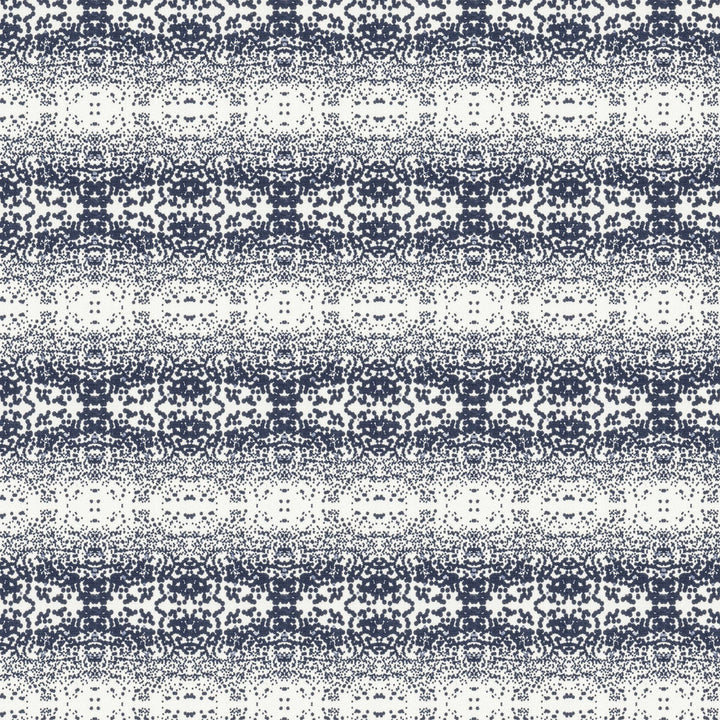 7824-1 Stardust Navy by Aoc Designer Fabric HARBOR VIEW VICTORIA LARSON SHOWROOM 50%COT 50%LIN USA MARTINDALE WEAR TEST (30 000 CIRCULAR RUBS) Horizontal: 8.000 and Vertical: 8.375 57 in - Swanky Fabrics -