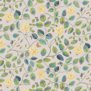 Bassett Mcnab Fabric 7830-4 Wandering Rose Dusk