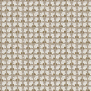 Bassett Mcnab Fabric 7834-1 Daisypatch Sandstone