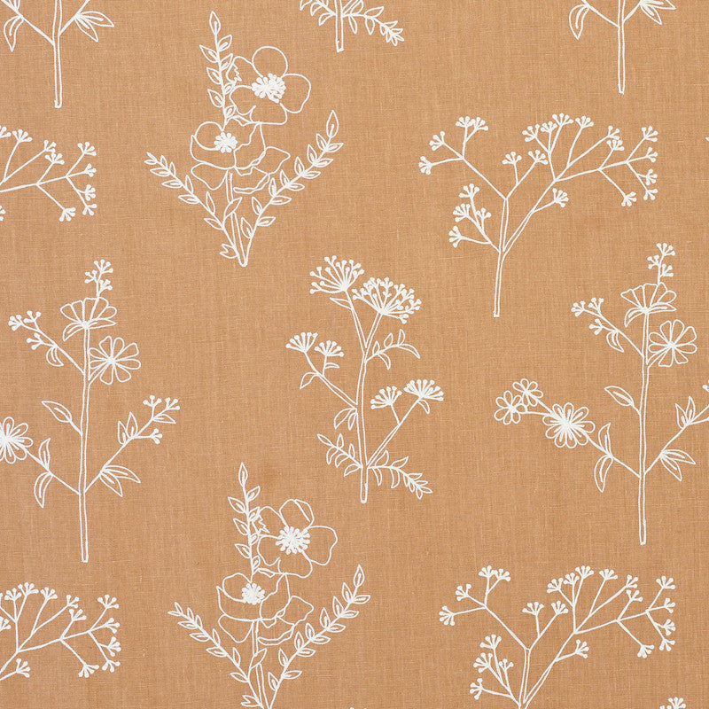 Lisbeth Embroidery Camel 78361 by Schumacher Fabric Schumacher Fabric Lisbeth Embroidery Camel 78361Fabric LINEN 100% INDIA </p><p>Repeat: H: HORZ. 17 3/8" (44CM) , V: VERT. 14 3/4" (37CM) 54 - Fabric Carolina -
