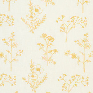 Schumacher Fabric Lisbeth Embroidery Marigold 78362